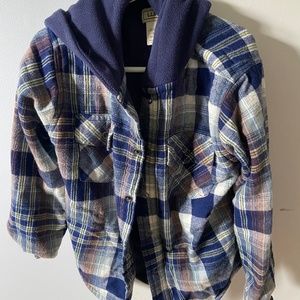 Hooded llbean sweatshirt